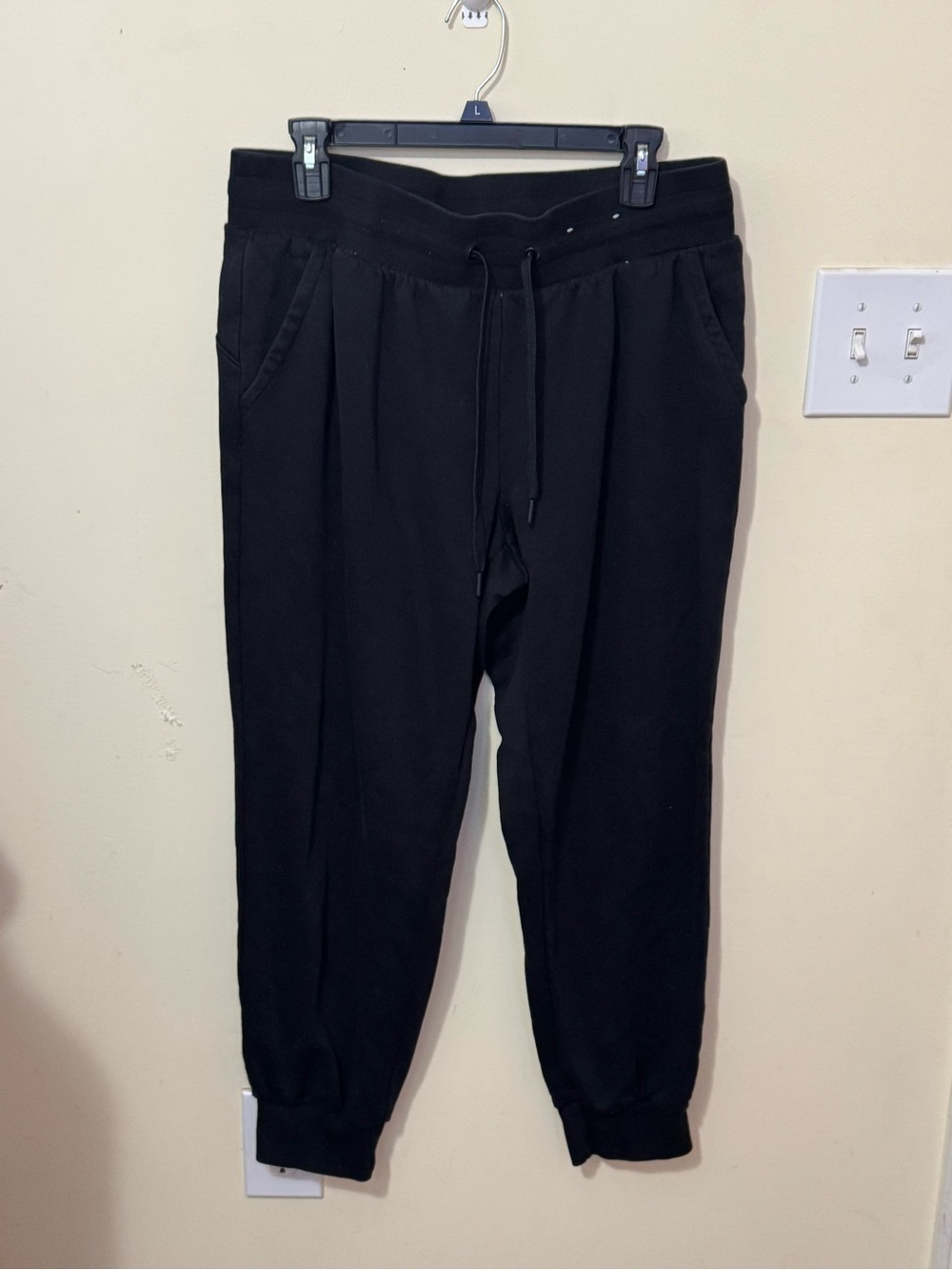 Xersion Black Men's Jogger Sweatpants with Drawstring